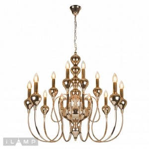 Подвесная люстра Lady 88003-8+4 GD