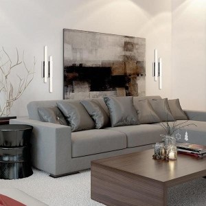 Настенный светильник Hi-tech 90020/2 хром 10W