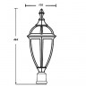 Плафон  84203S Bl