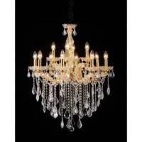 Подвесная люстра Potenza Potenza 10652/12C GOLD, CLEAR
