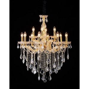 Подвесная люстра Potenza Potenza 10652/12C GOLD, CLEAR