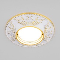 Точечный светильник  7217 MR16 WHG белый/золото