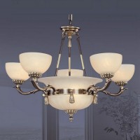 Подвесная люстра Alejandria 220A 5+2 AQ Opal