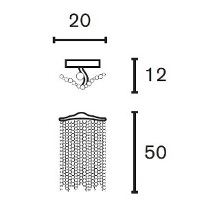Настенный светильник Victoria VW50N