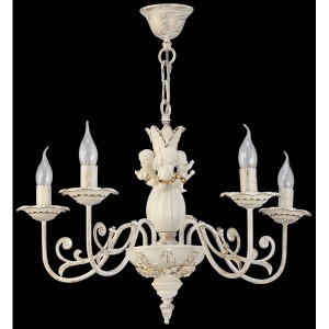 Подвесная люстра Glamour II GLAMOUR II 11374/5С WHITE GOLD, CER