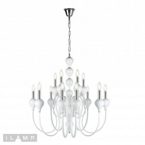 Подвесная люстра Lady 88003-8+4 WH