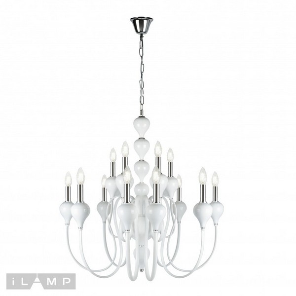Подвесная люстра Lady 88003-8+4 WH Подвесная люстра Lady 88003-8+4 WH