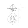 Подвесной светильник Pirce 1239010A