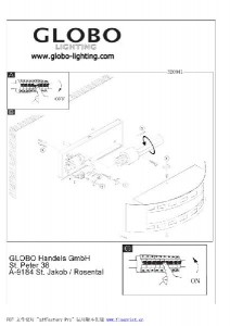 Настенный светильник уличный Cornus 320940