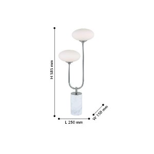 Интерьерная настольная лампа Pernetti 2514-2T