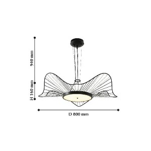 Подвесная люстра Ripple 2310-2P