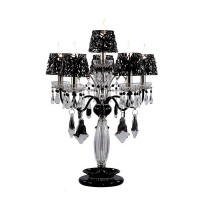 Интерьерная настольная лампа Murano 8196 Nikel