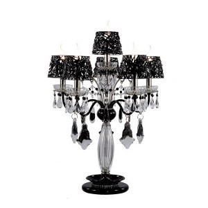 Интерьерная настольная лампа Murano 8196 Nikel