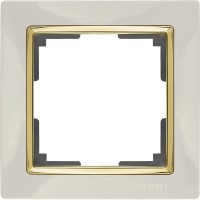 Рамка Слоновая Кость,Золото WL03-Frame-01-ivory-GD