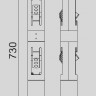 Наземный светильник  W6142-2-730