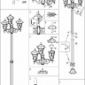 Наземный фонарь Laterna 5 22996