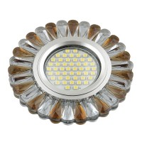 Точечный светильник Luciole DLS-L145 GU5.3 GLASSY/TEA