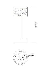 Интерьерная настольная лампа Potti 49367-6T