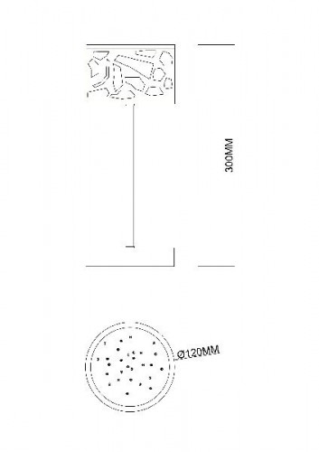 Интерьерная настольная лампа Potti 49367-6T