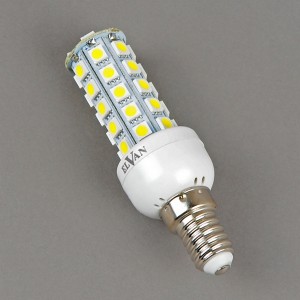 Лампочка светодиодная  E14-9W-4000K-40LED