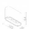 Точечный светильник Tugha 55007-7B