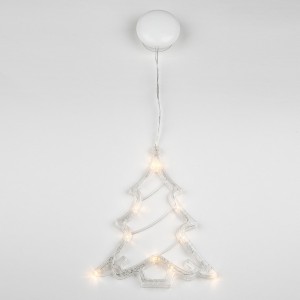 Световая фигура  ULD-H1620-010/STA/3AAA WARM WHITE IP20 XMAS TREE