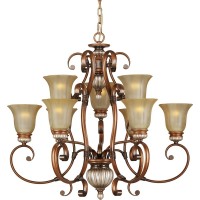Подвесная люстра 704 704-09-52 antique silver + dark brown