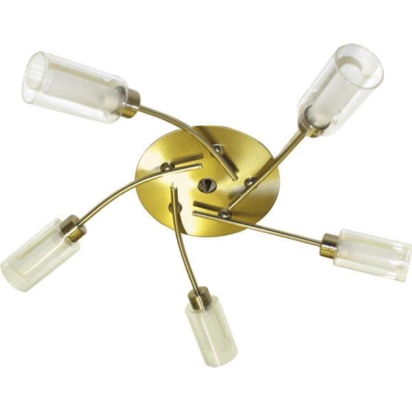 Потолочная люстра C3159 C3159 BM.5 satin brass Потолочная люстра C3159 C3159 BM.5 satin brass