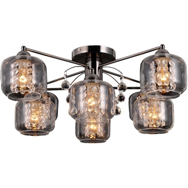 Потолочная люстра Laina LAINA 75091/8C DARK CHROME Потолочная люстра Laina LAINA 75091/8C DARK CHROME