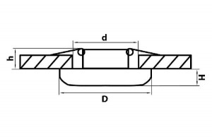 Точечный светильник MONDE 071056