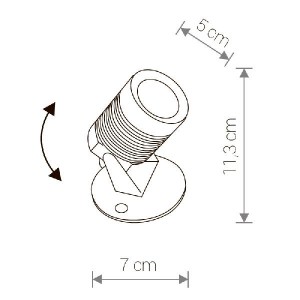 Прожектор уличный Spike 9101