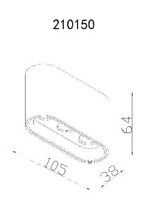 Точечный светильник Tugha 55007-7G