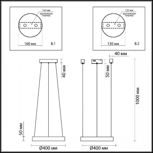 Подвесной светильник Brizzi 3885/25LG