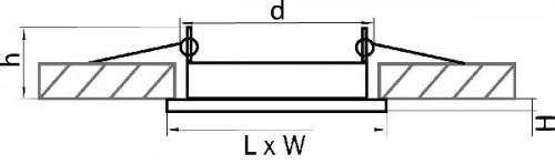Точечный светильник Tensio 212120