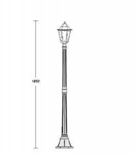 Наземный фонарь 79808M W