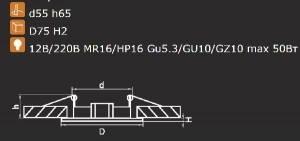 Точечный светильник Lega 16 011019