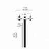 Наземный фонарь Docks ES 350 EX 74