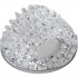 Точечный светильник Peonia DLS-P110 GU5.3 CHROME/CLEAR