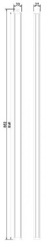 Настенно-потолочный светильник Cabinet luminaire square 687041