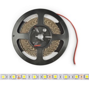 Светодиодная лента  ULS-M25-5050-60LED/m-10mm-IP20-DC12V-14,4W/m-5M-RGB PROFI катушка в герметичной упаковке