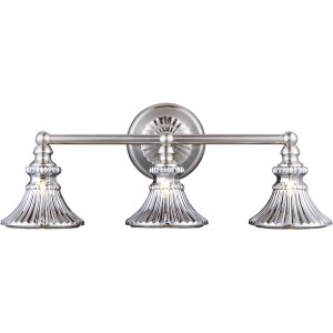 Бра 1005 10056/3 satin nickel