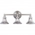 Бра 1005 10056/3 satin nickel