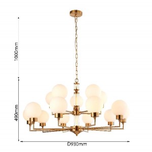 Подвесная люстра Newfangled 2670-15P