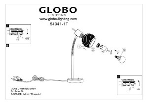 Интерьерная настольная лампа Elliott 54341-1T