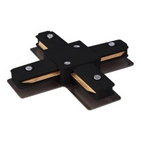 Соединитель Track Rail  BK Surface TRC-1-1-X-BK / Коннектор X-образный для однофазного шинопровода (черный)