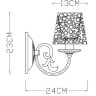 Бра Ragnatela A5468AP-1WG