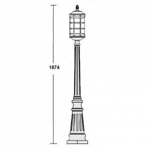 Наземный фонарь 81211 Gb