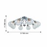 Потолочная люстра Galanta 2339-8U