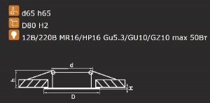 Точечный светильник Lega 16 011022