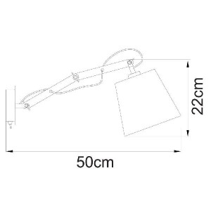 Бра Pinocchio A5700AP-1BK